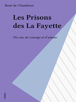 cover image of Les Prisons des La Fayette